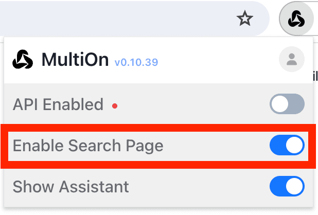 Enable Search